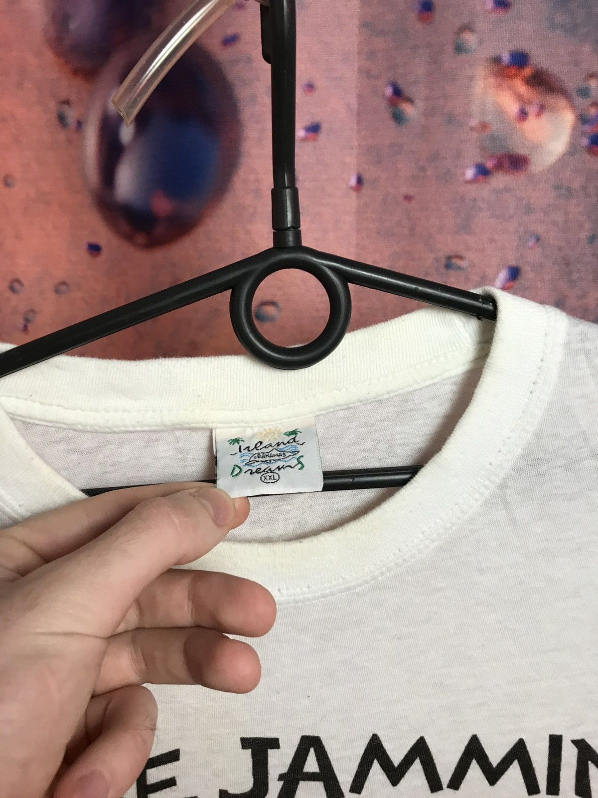 Vintage Vintage we be jammin streetwear tee Size US L / EU 52-54 / 3 - 4 Thumbnail