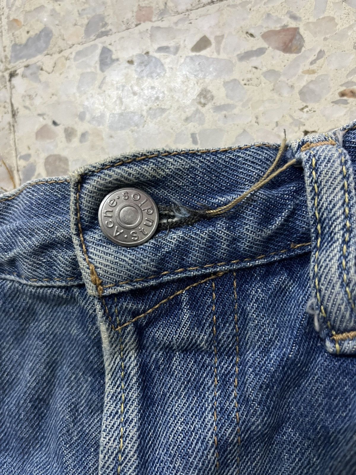 Acne Studios Vintage Acne Studios 1997 Dark Blue Trash, A00024 Size US 29 - 9 Thumbnail