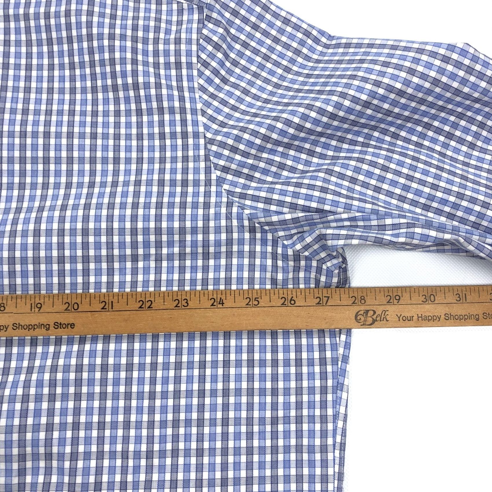 UNTUCKit UNTUCKit 2XL Relaxed Fit Button-Down Shirt Plaid Check Long Sleeve Wrinkle Resistant Casual Business Travel Mens Size US XXL / EU 58 / 5 - 6 Thumbnail