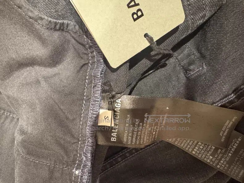 Balenciaga Balenciaga size S Drawstring Wide Leg Destroyed Denim Pant Size US 27 - 7 Thumbnail