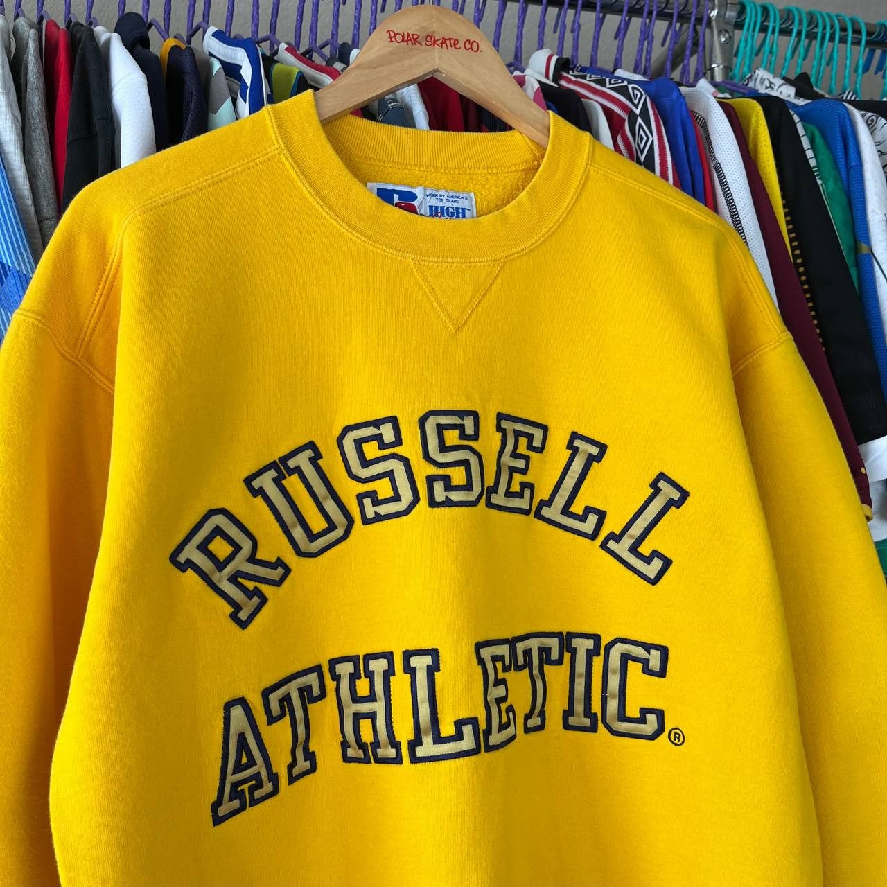 Russell Athletic 90s Russell Athletic Big Logo Baggy Relaxed Fit Sweatshirt Size US M / EU 48-50 / 2 - 3 Thumbnail
