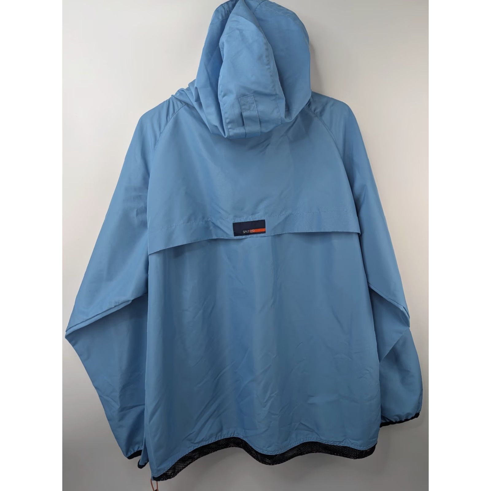 Vintage Vintage Split Windbreaker Jacket Front Pouch Men's XL Blue Size US XL / EU 56 / 4 - 4 Thumbnail