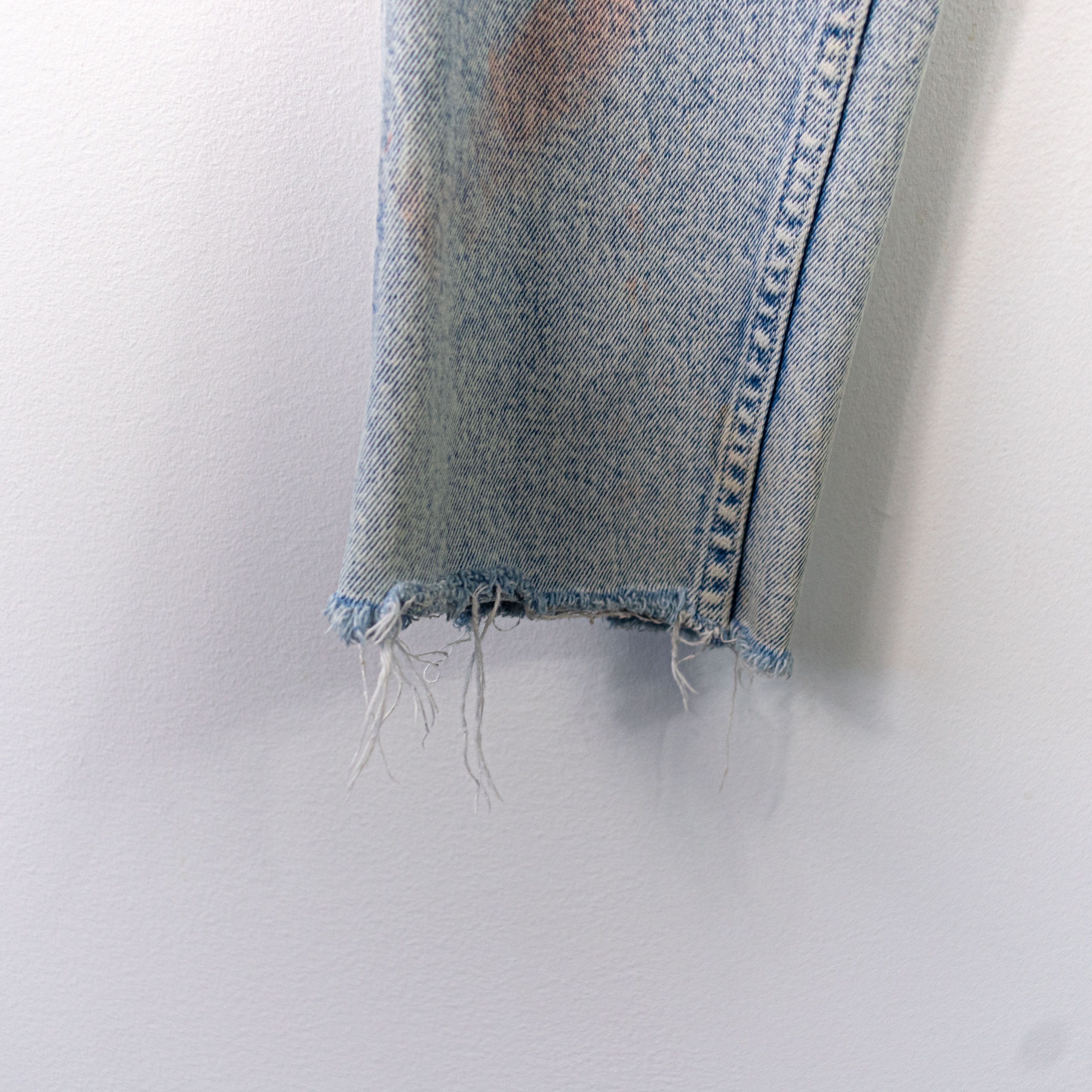 Levi's Levi's Line 8 Distressed Jeans Raw Hem Juniors Size 3 Size 32" / US 10 / IT 46 - 9 Thumbnail