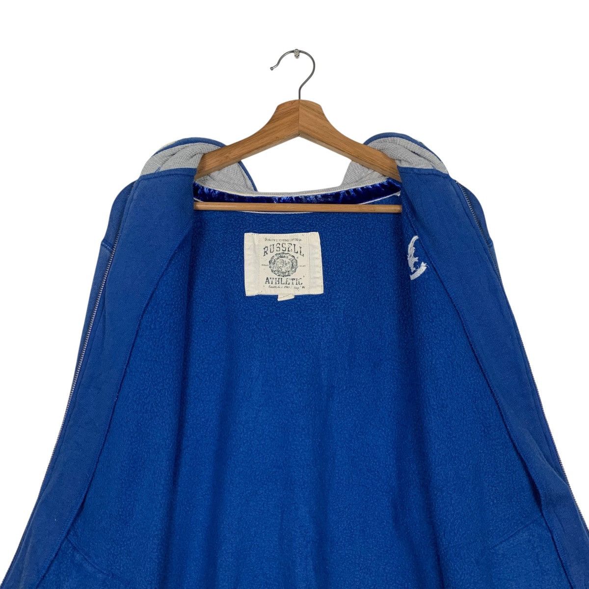 Russell Athletic RUSSELL ATHLETIC Zipper Hoodies Sweatshirt #1961-C85 Size L / US 10 / IT 46 - 13 Thumbnail