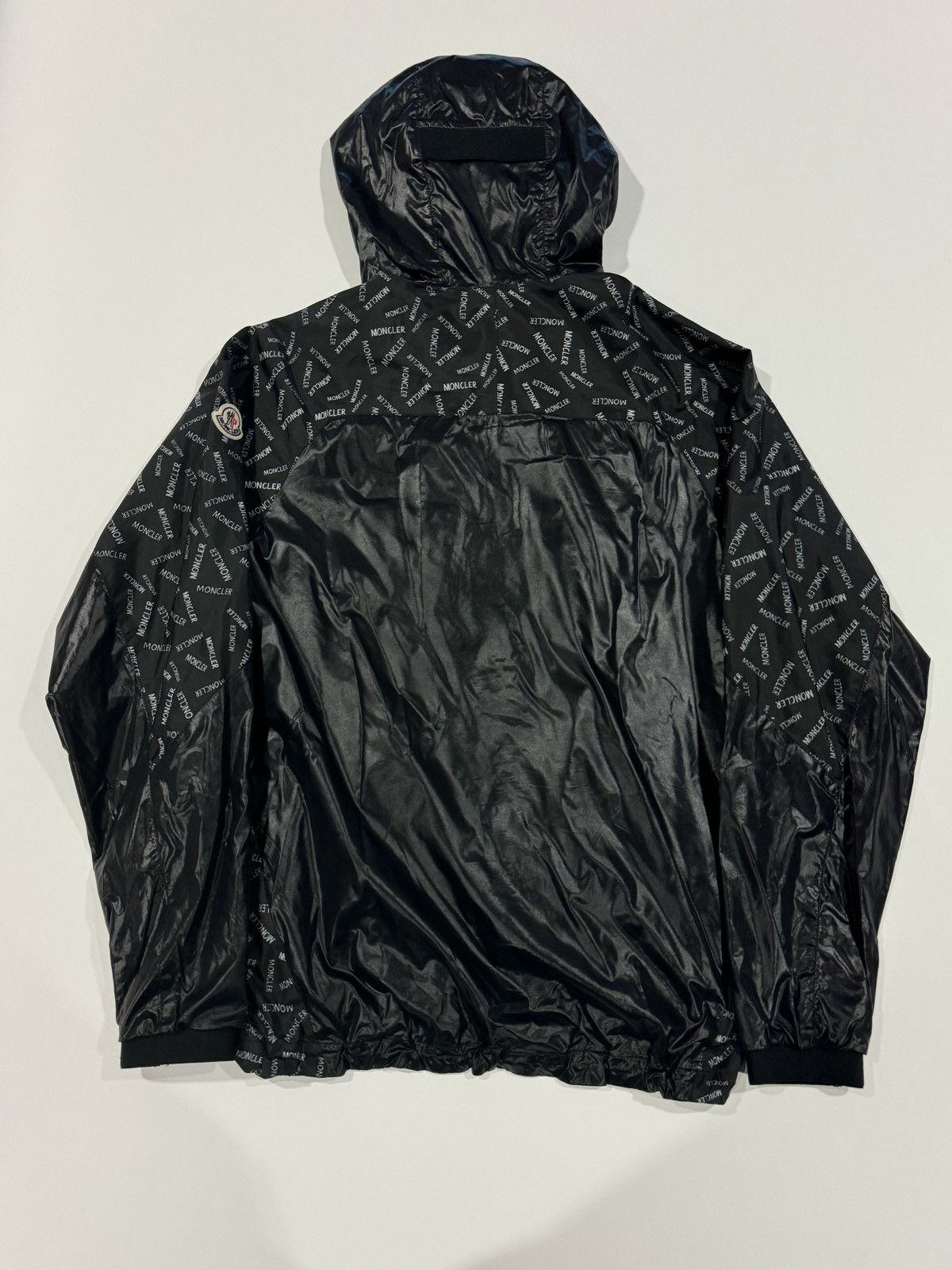 Moncler Moncler Gidayu Logo Print Nylon Jacket Size US L / EU 52-54 / 3 - 5 Thumbnail