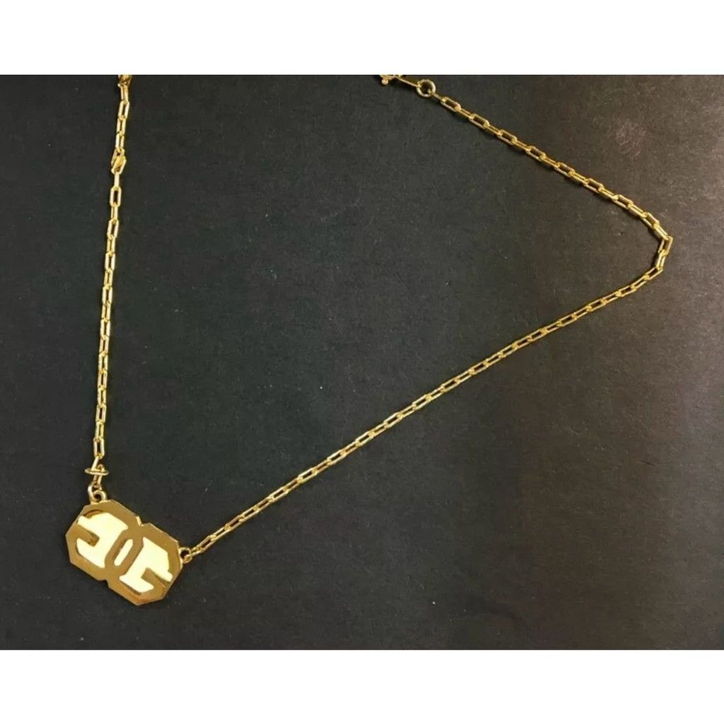Givenchy Givenchy GG logo gold and enamel necklace Size ONE SIZE - 6 Thumbnail
