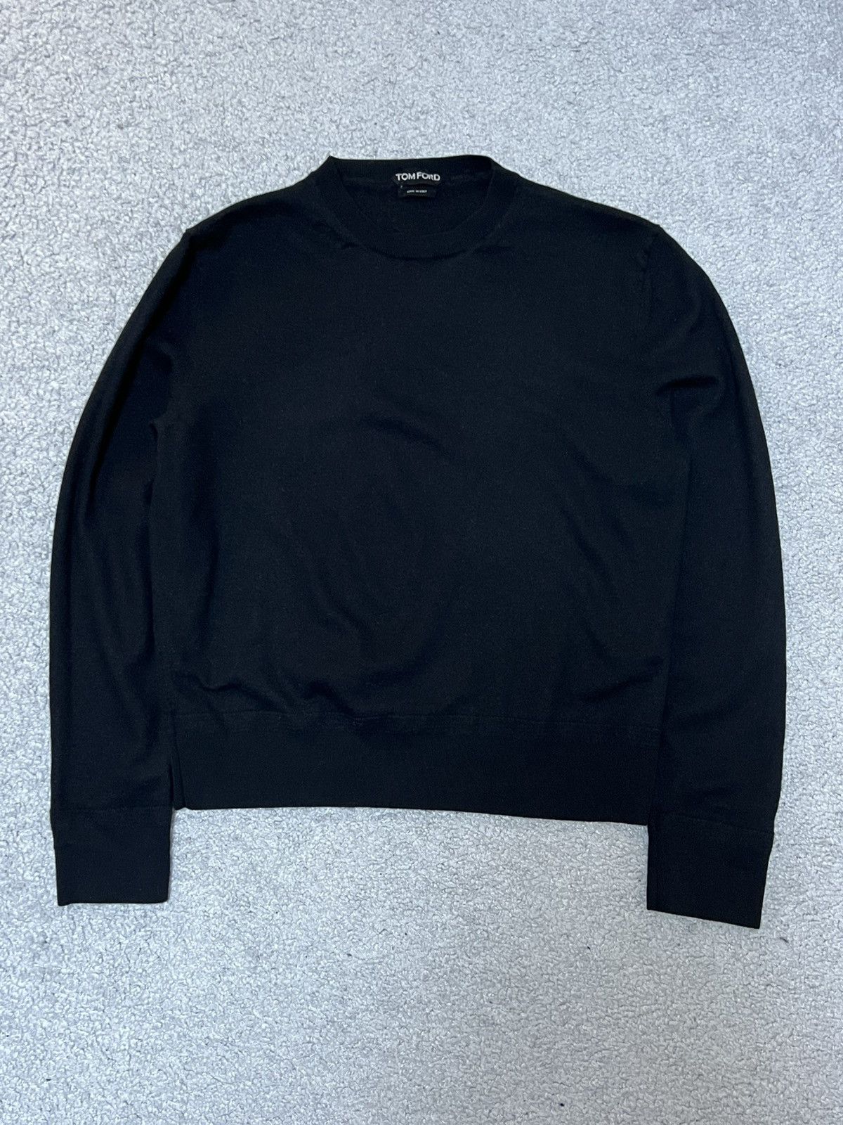 Tom Ford Tom Ford Wool Black Sweater Size XS Size US XS / EU 42 / 0 - 1 Thumbnail