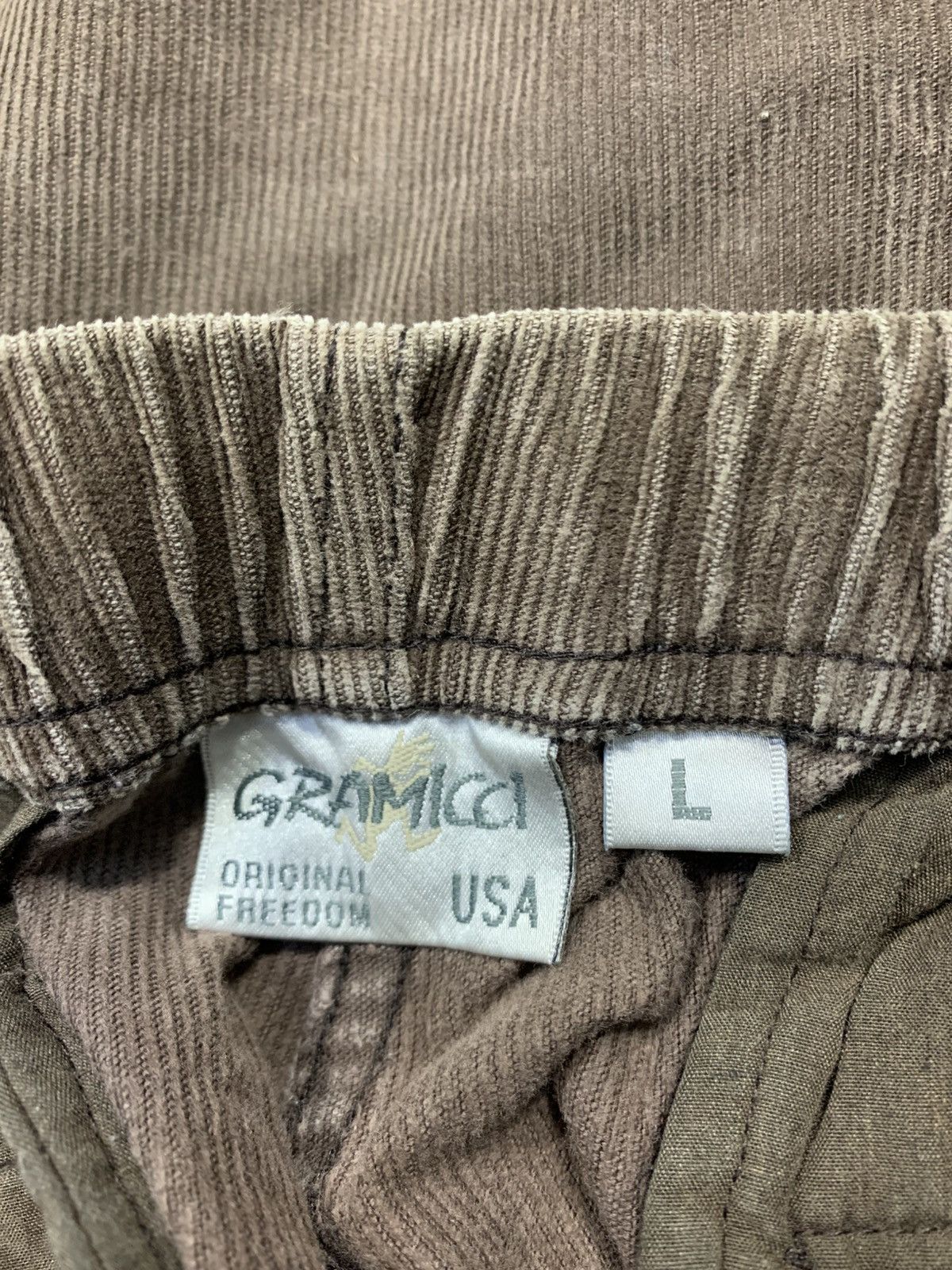 Gramicci 90s Gramicci USA Trouser Corduroy Pant Adjustable Style Size US 30 / EU 46 - 7 Thumbnail