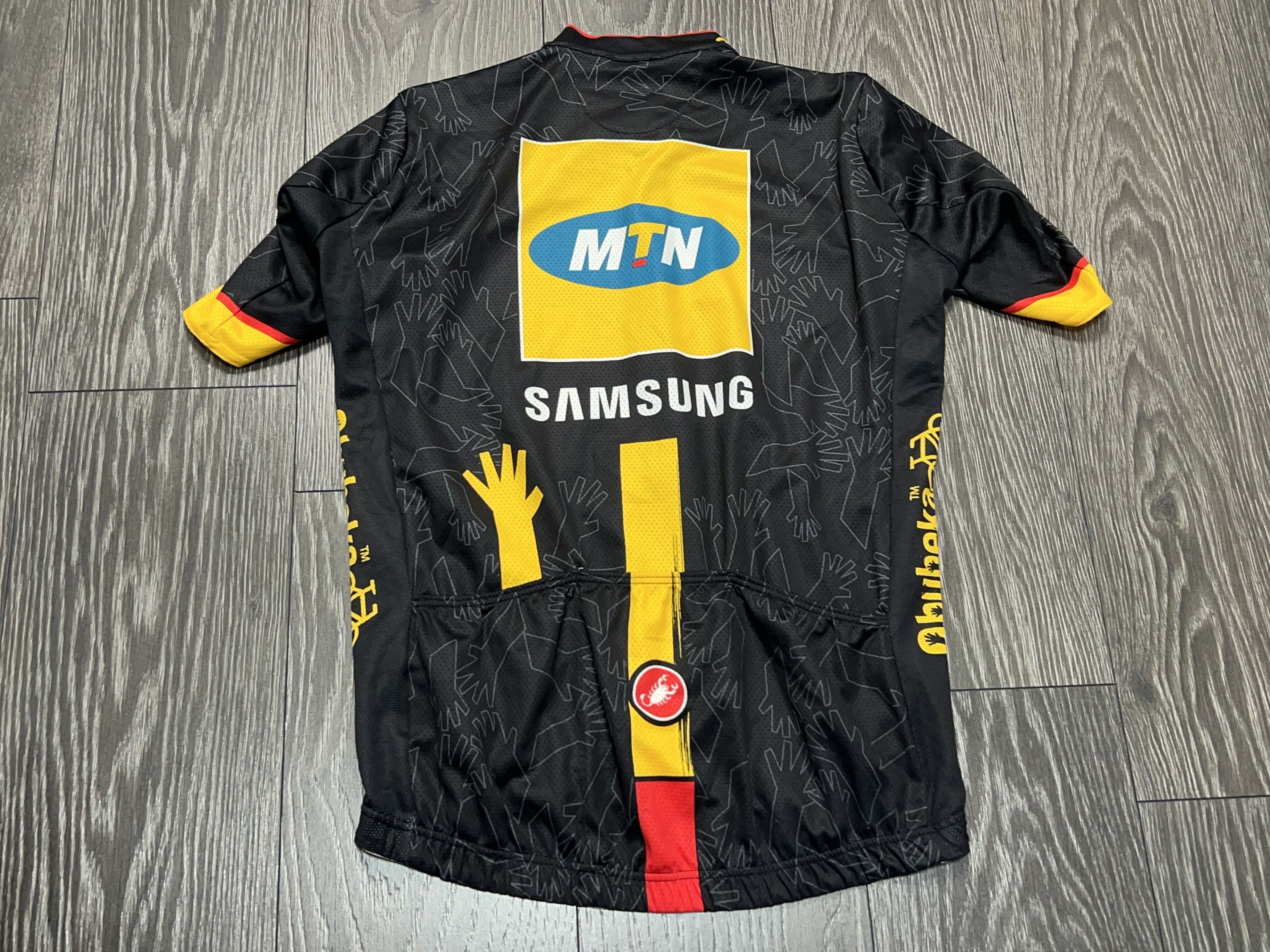 Other Mens Castelli MTN Qhubeka 2014 Cycling Shirt Jersey Full ZIp Size US S / EU 44-46 / 1 - 10 Thumbnail