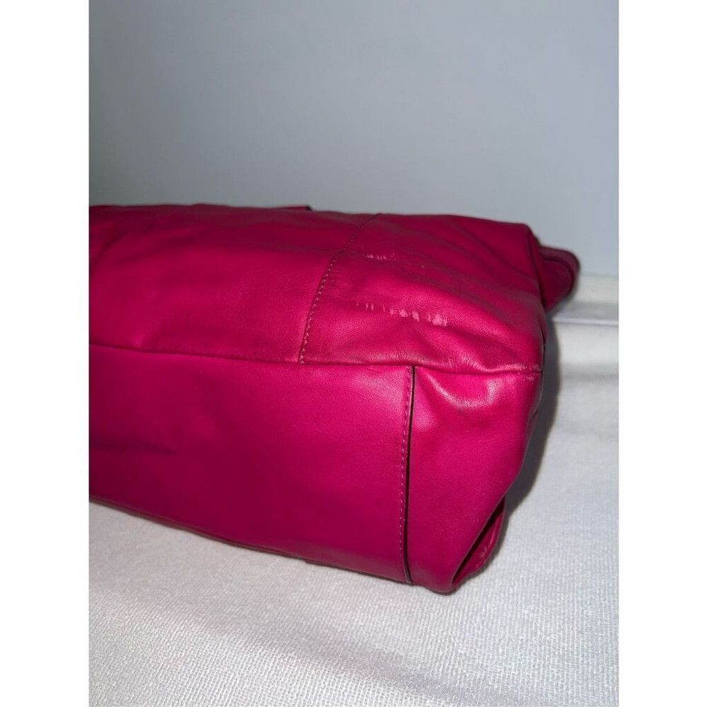 Coach VTG COACH Daisy Magenta Leather Emma Shoulder Bag F23973 Size ONE SIZE - 6 Thumbnail