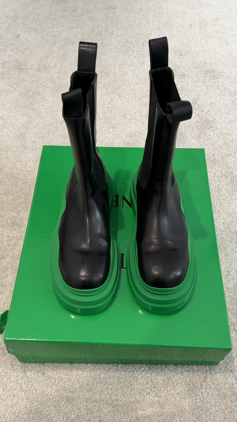 Maison Margiela Bottega Veneta Tire Chelsea Boots Size US 11 / EU 44 - 4 Thumbnail