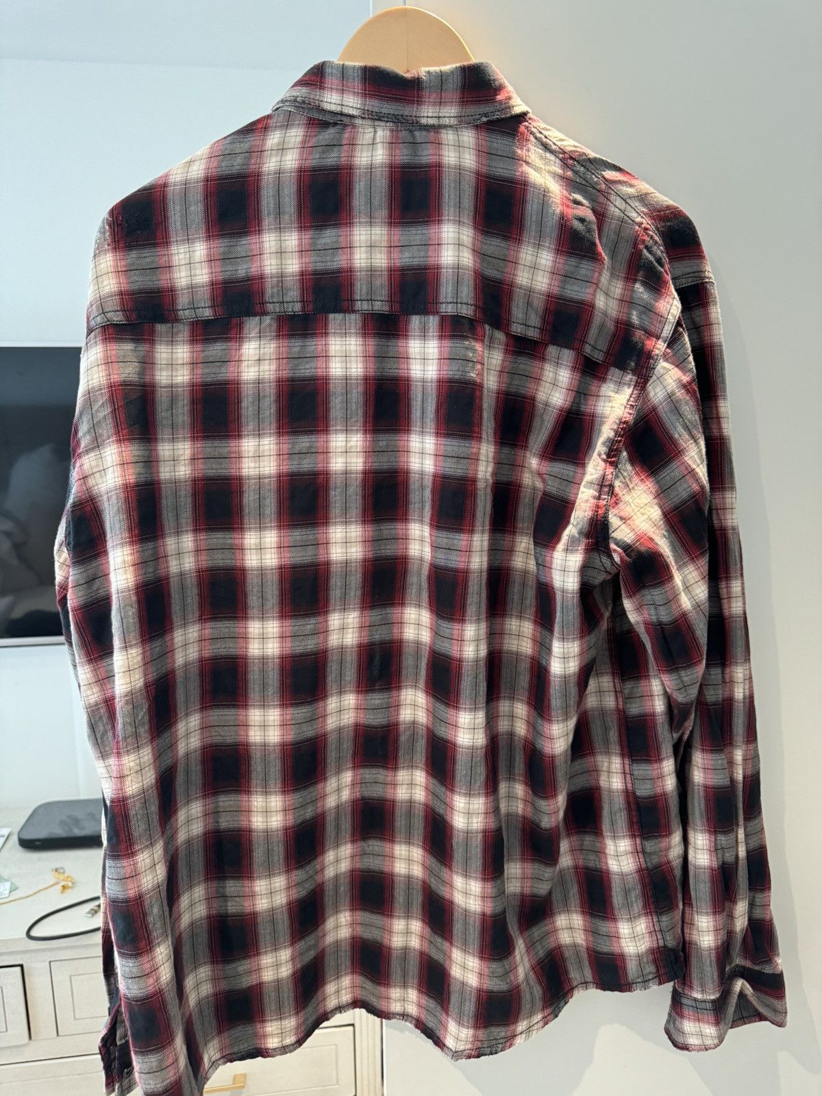 The Kooples The Kooples Plaid Shirt Size US XL / EU 56 / 4 - 2 Thumbnail