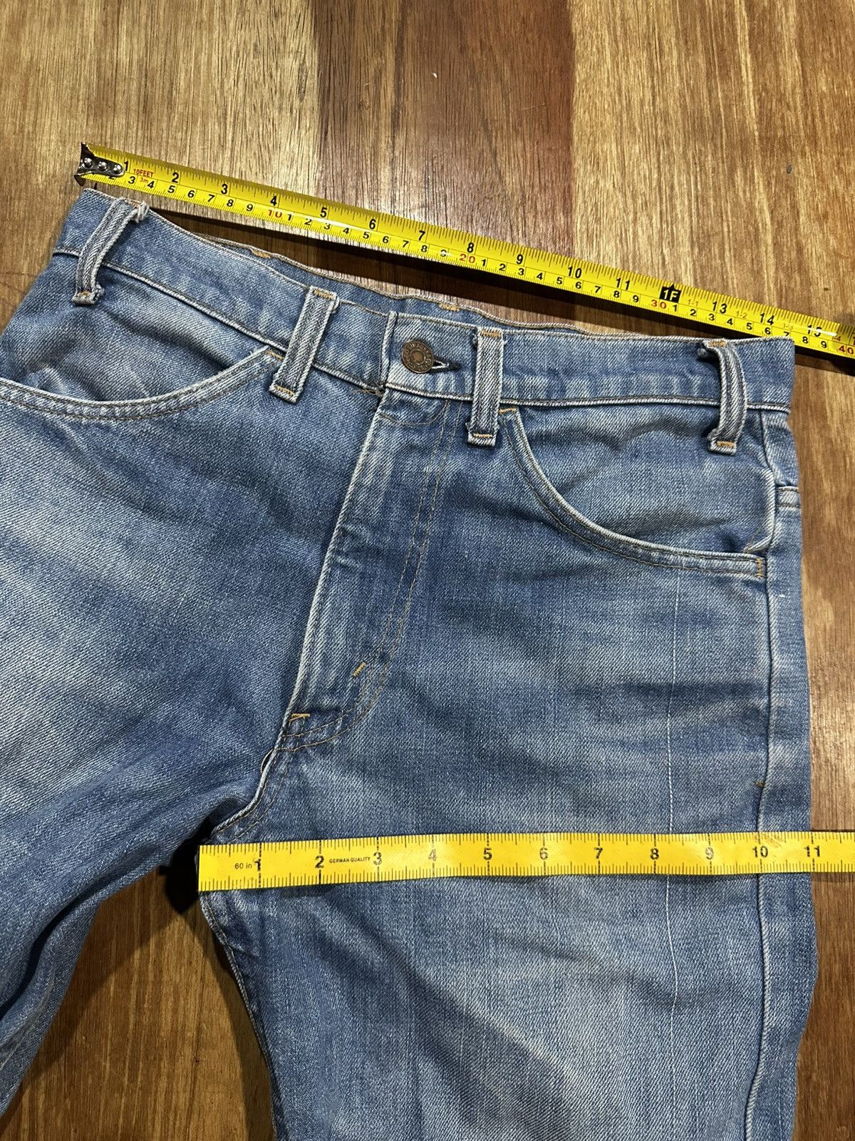 Levi's Vintage Clothing Vintage Levi's orange tab zip talon Size 29" - 8 Thumbnail