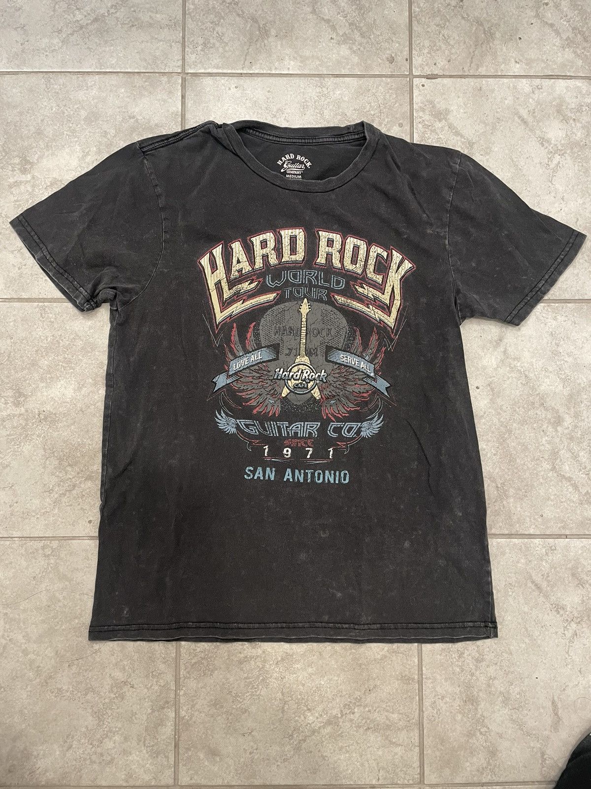 Vintage 00s’ Hard Rock Cafe “50Th World Tour” Tee | Grailed