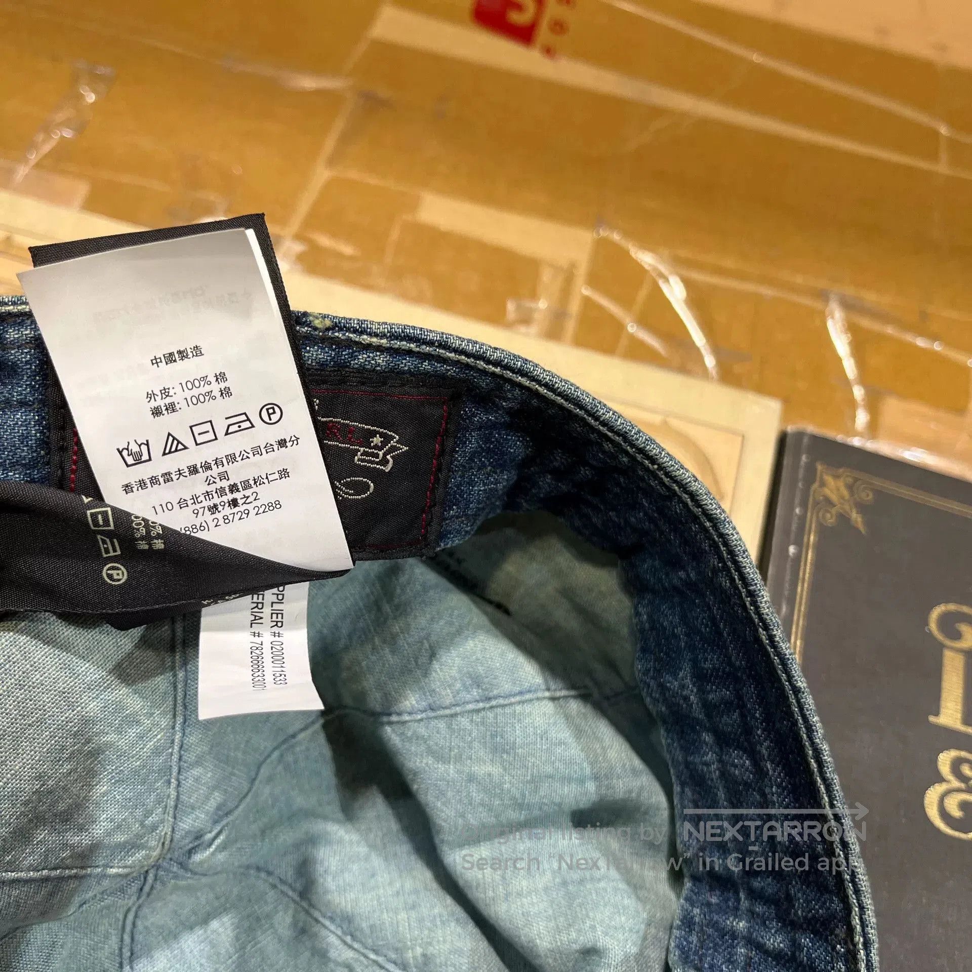 RRL Ralph Lauren RRL Denim Newsboy Cap M Size. Size ONE SIZE - 8 Thumbnail