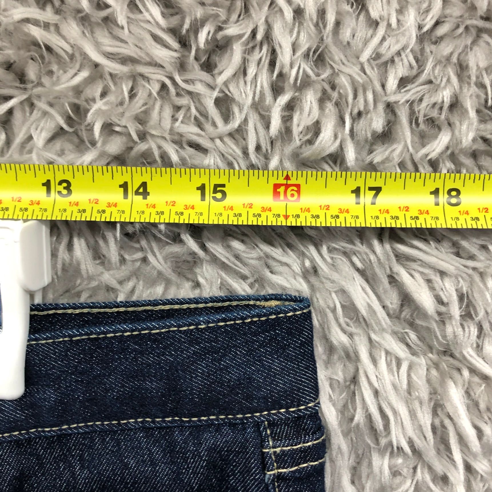 Vintage Paris Blues Jeans Size 13 Juniors Mid Rise Dark Wash Blue Denim Bootcut Women Size 34" / US 12 / IT 48 - 2 Thumbnail