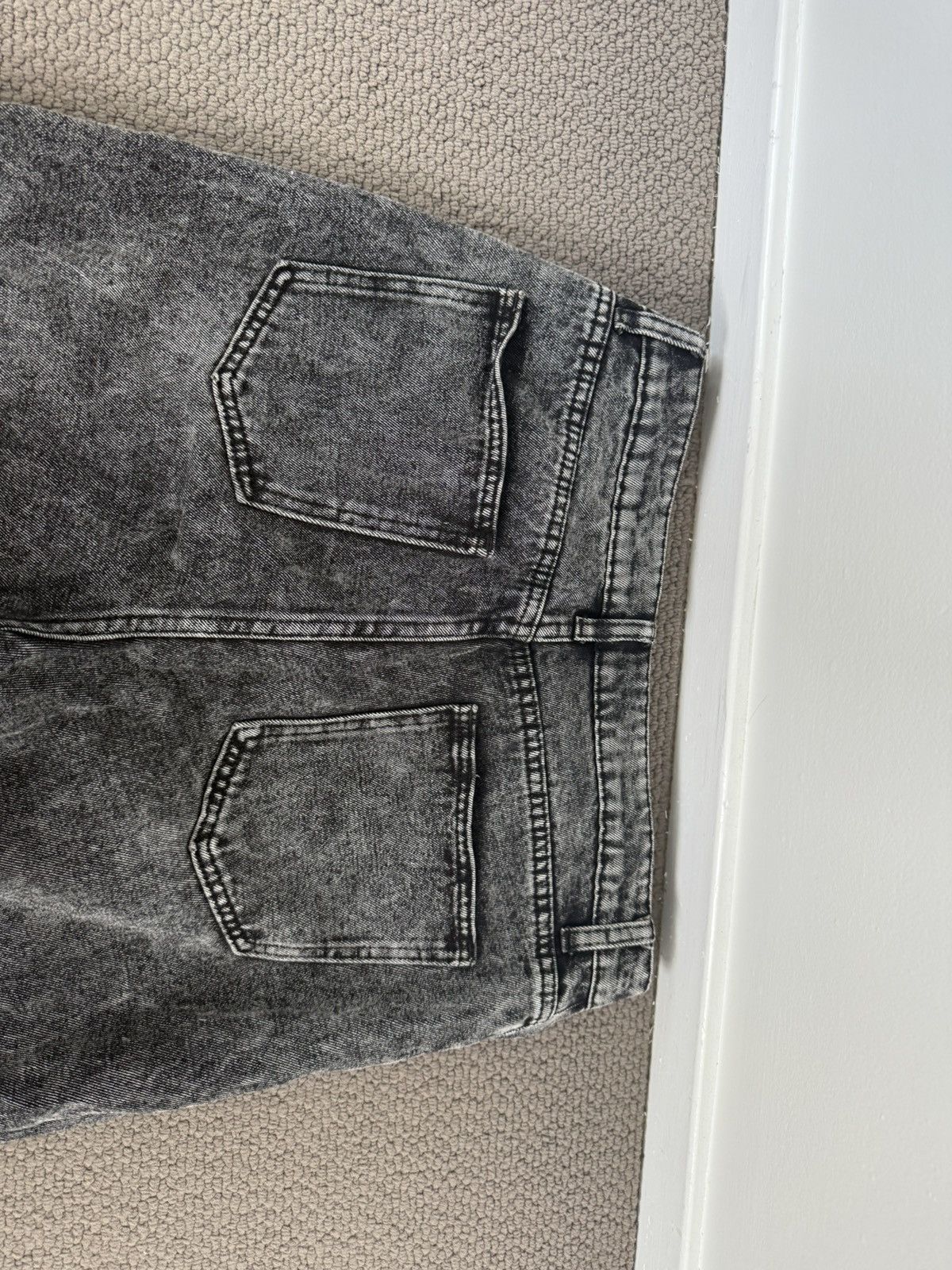 PrettyLittleThing LADIES BLACK JEANS Size 28" / US 6 / IT 42 - 5 Thumbnail
