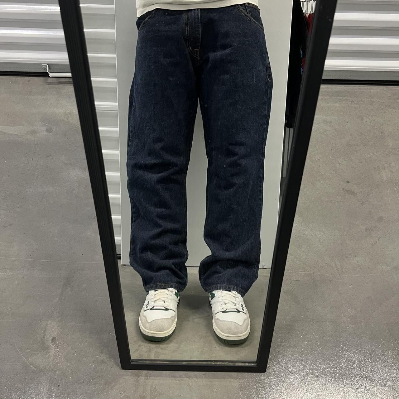 Arizona Jean Co. Crazy Vintage Y2K/2000s Baggy Dark Wash Denim Jeans! Size US 36 / EU 52 - 1 Thumbnail