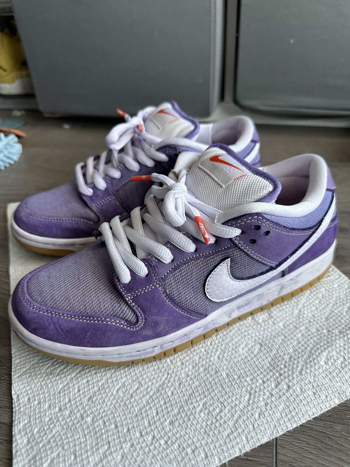 Nike Bleached Lilac Nike SB Size US 7.5 / EU 40-41 - 1 Thumbnail