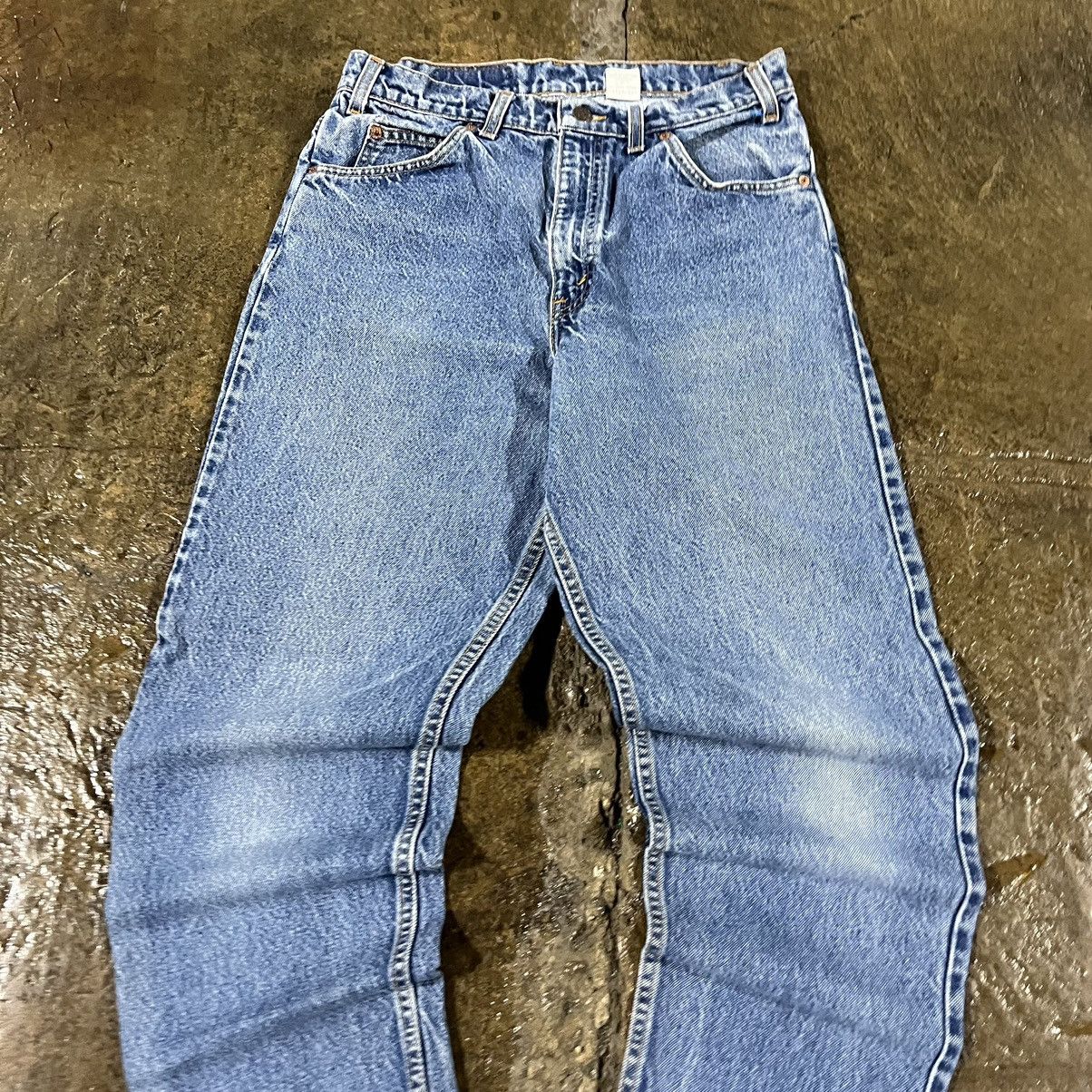 Levi's × Vintage Crazy Vintage 90s Levi's Orange Tab 550 Faded Skater Jeans Size US 32 / EU 48 - 7 Thumbnail