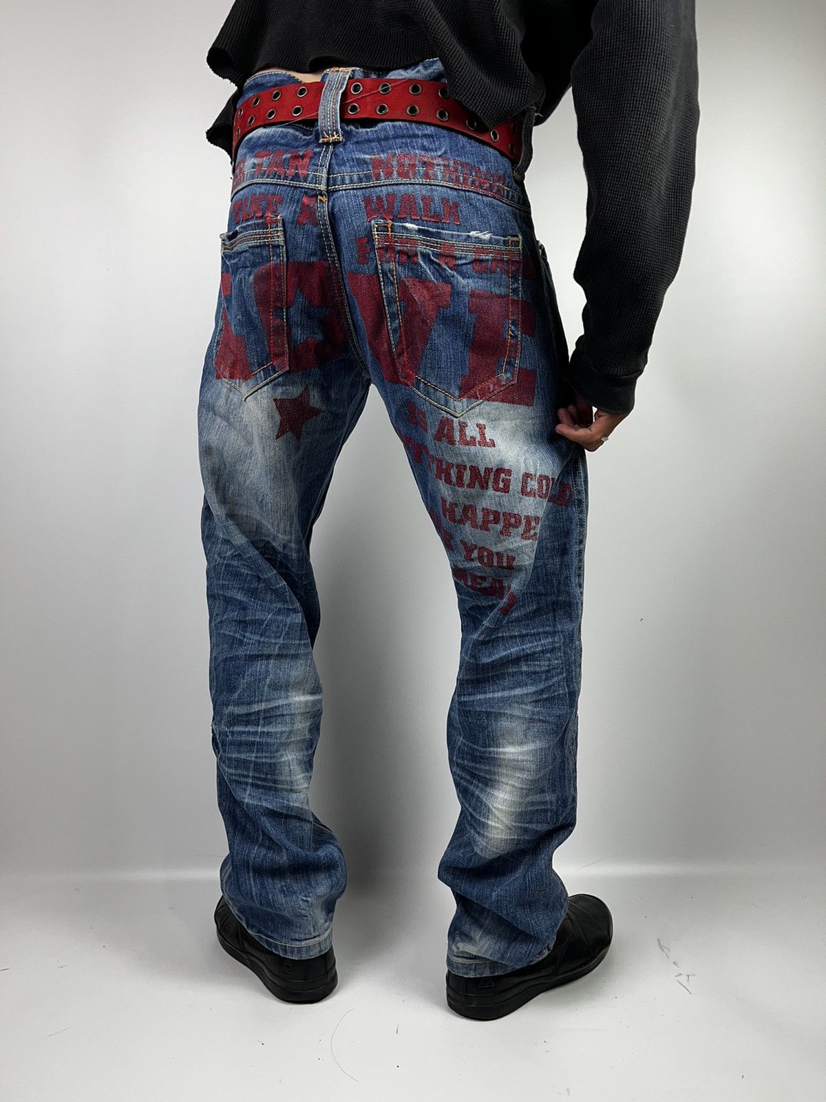Hysteric Glamour × If Six Was Nine × Japanese Brand japanese brant authentic style kapital pant Size US 34 / EU 50 - 1 Thumbnail