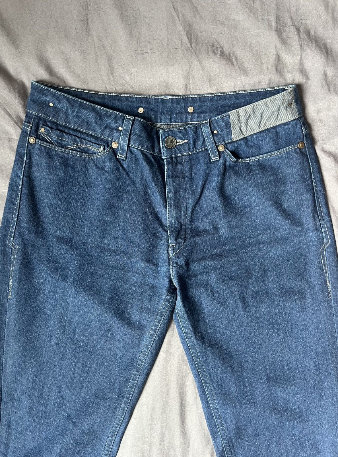 Levi's Vintage Clothing Levi’s Blue Stars Jeans W32 L34 Size US 32 / EU 48 - 5 Thumbnail