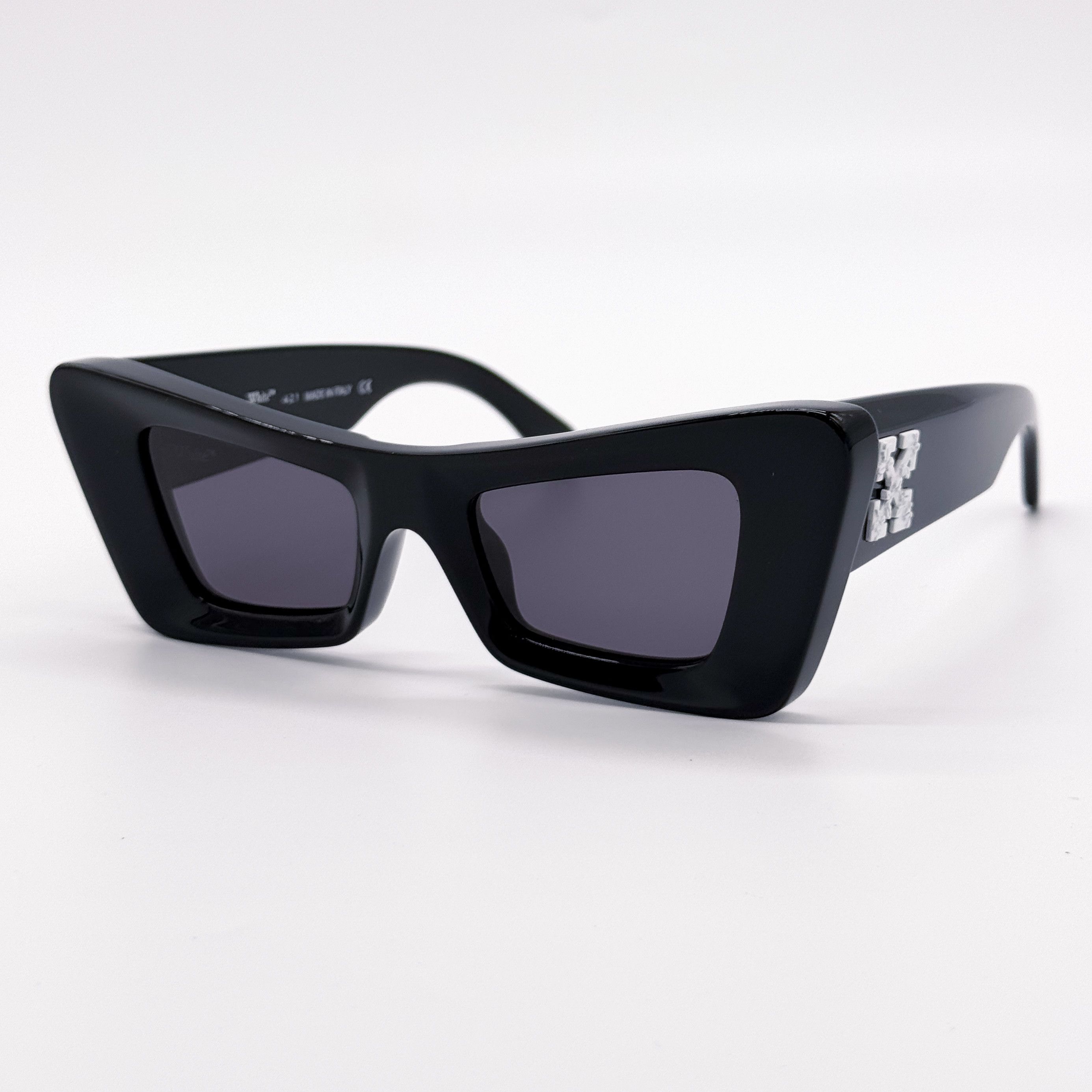 Off-White NEW OFF-WHITE ACCRA 007 BLACK CAT EYE WOMEN SUNGLASSES Size ONE SIZE - 2 Thumbnail