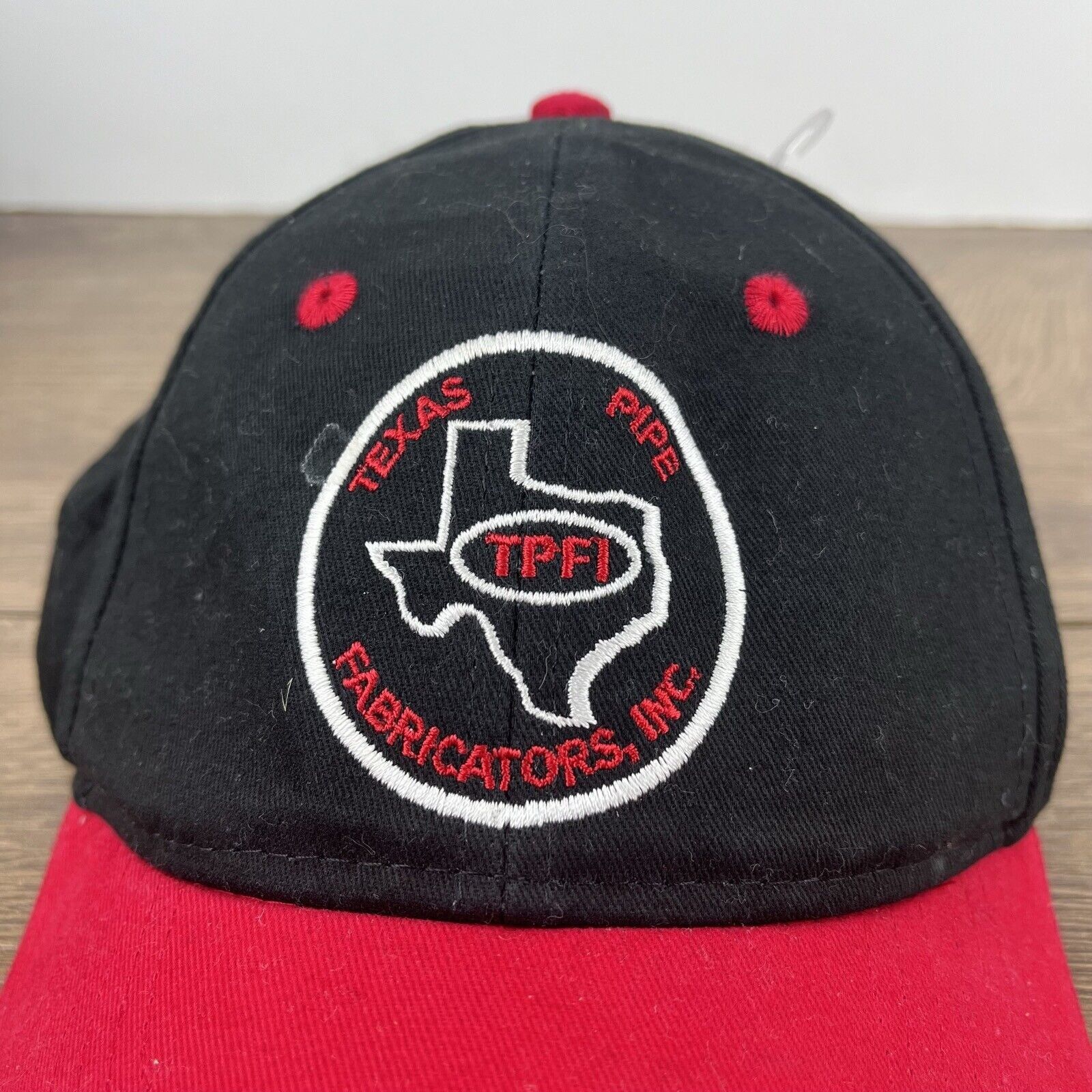 Other Texas Pipe Fabricators Hat TPFI Black Cap Hat Adjustable Hat Size ONE SIZE - 8 Thumbnail