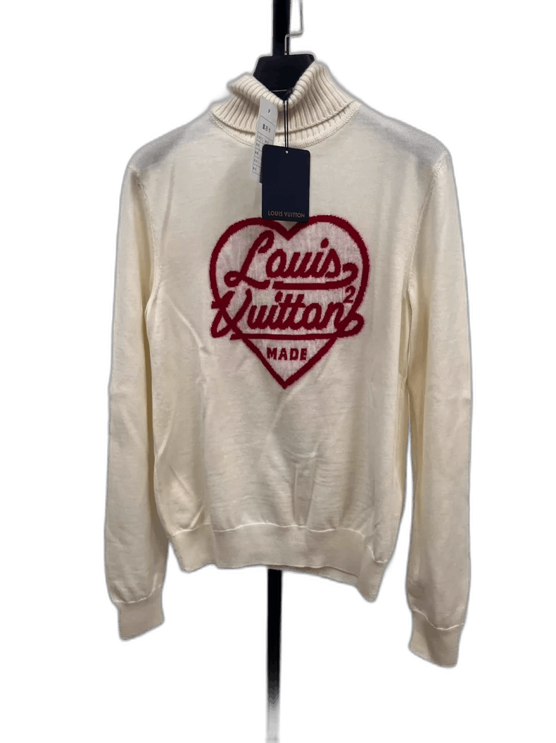 Louis Vuitton Louis Vuitton x NIGO Heart Logo Sweater Size US XS / EU 42 / 0 - 1 Thumbnail