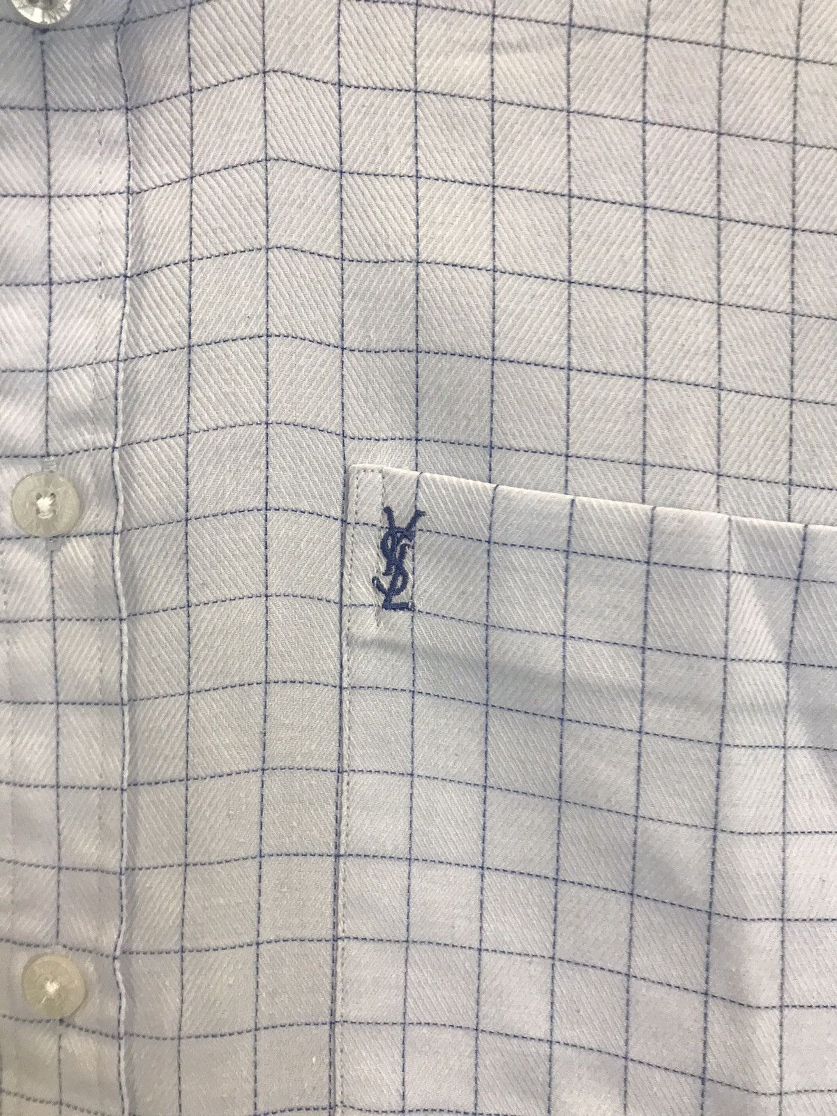 Yves Saint Laurent YSL Yves Saint Laurent vintage designer logo shirt Size US M / EU 48-50 / 2 - 3 Thumbnail