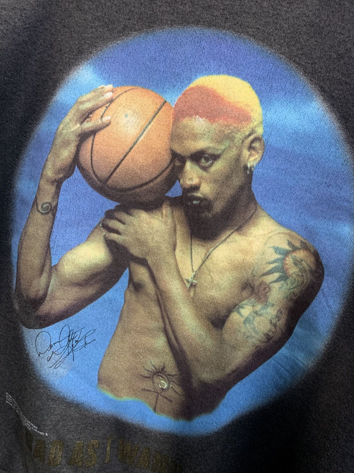 Vintage VINTAGE 96s RODMAN “BAD AS I WANNA BE” Size US M / EU 48-50 / 2 - 3 Thumbnail