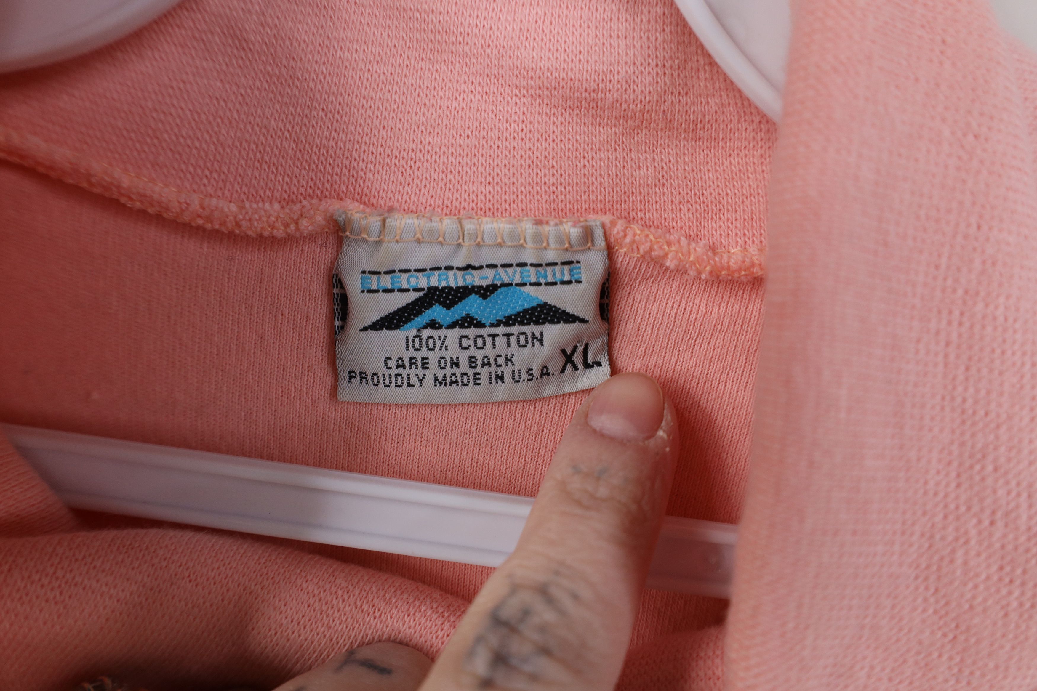 Vintage Vintage 70s Streetwear Heavy Cotton Turtleneck T-Shirt USA Size XL / US 12-14 / IT 48-50 - 4 Thumbnail