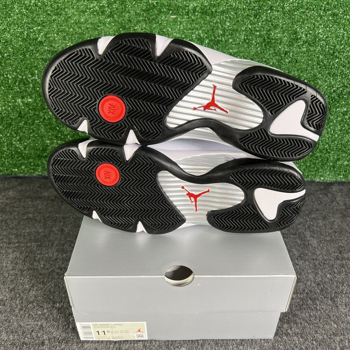 Jordan Brand × Nike Air Jordan 14 Retro “Black Toe” 2024 Size- 11.5 (DEADSTOCK) Size US 11.5 / EU 44-45 - 5 Thumbnail