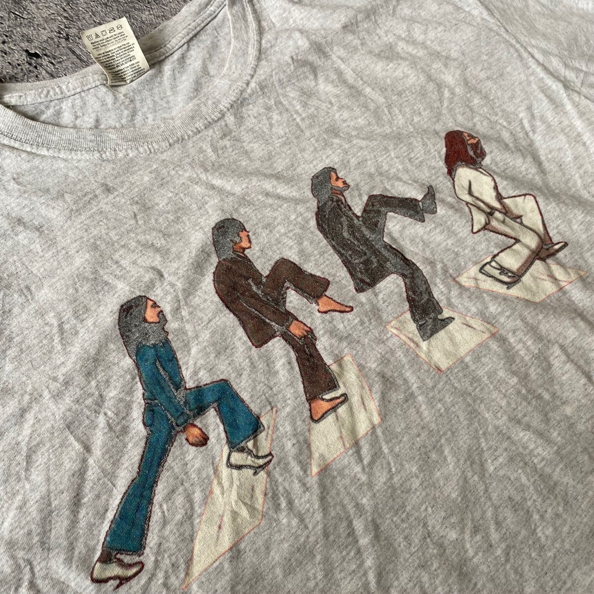 Band Tees The Beatles vintage band photo tee autographs classic rock Size US XL / EU 56 / 4 - 5 Thumbnail