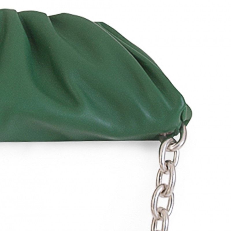 Bottega Veneta o1n1vont1024 Size: OS / Chain Pouch Belt Bag Racing Green Size ONE SIZE - 4 Thumbnail