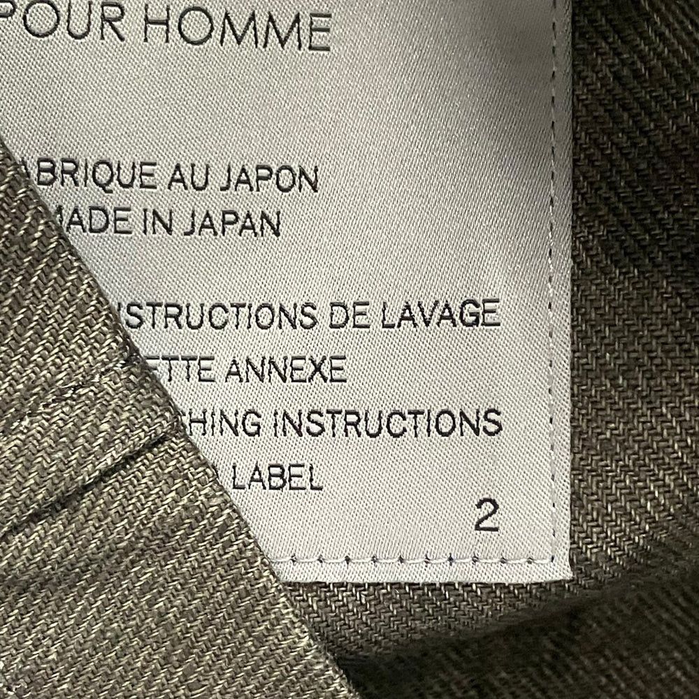 Yohji Yamamoto Yohji Yamamoto pour homme TWILL R-INK-DYED OUT POCKET JKT Size US M / EU 48-50 / 2 - 8 Thumbnail