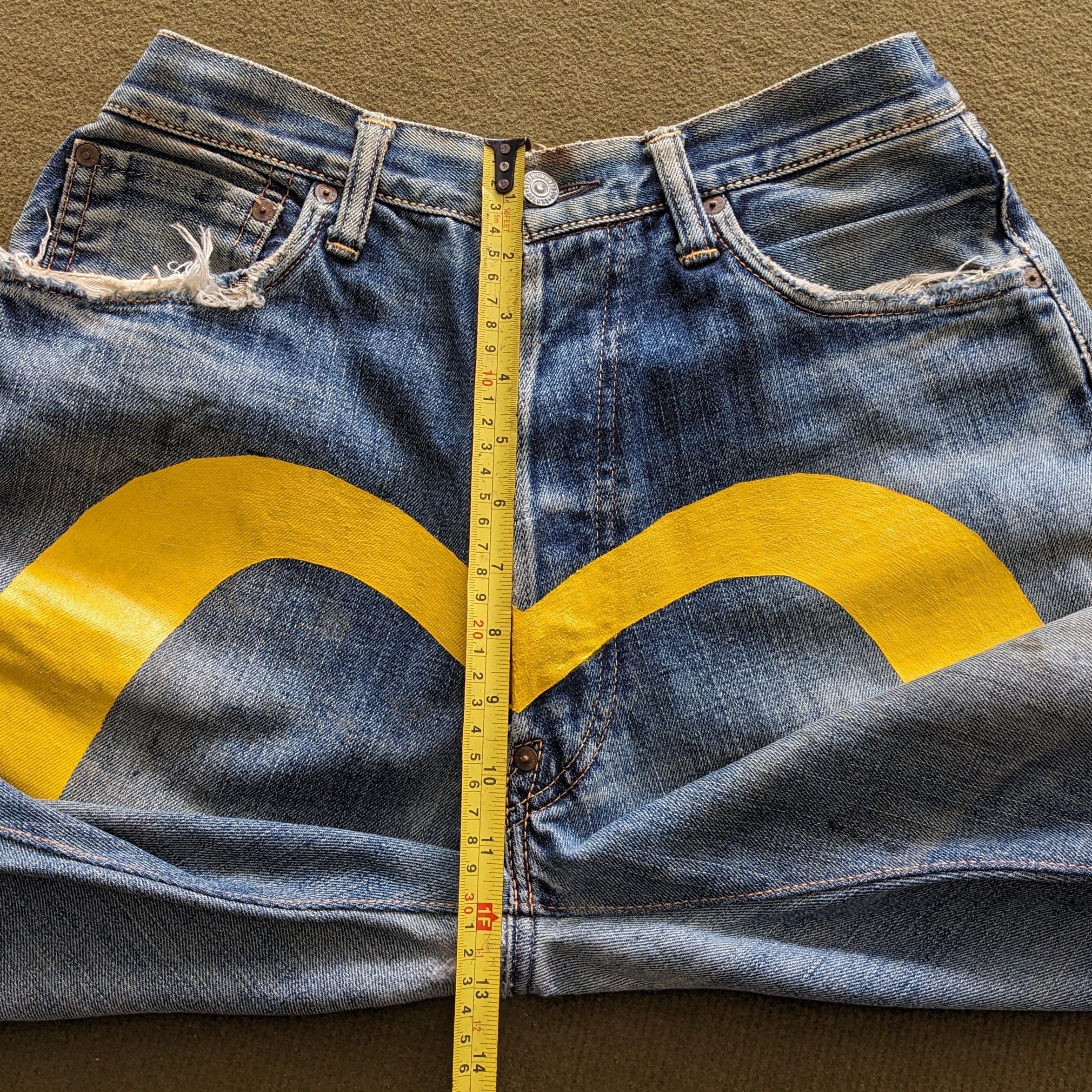 Evisu Vintage EVISU Japanese Brand Denim Jeans Size US 30 / EU 46 - 6 Thumbnail