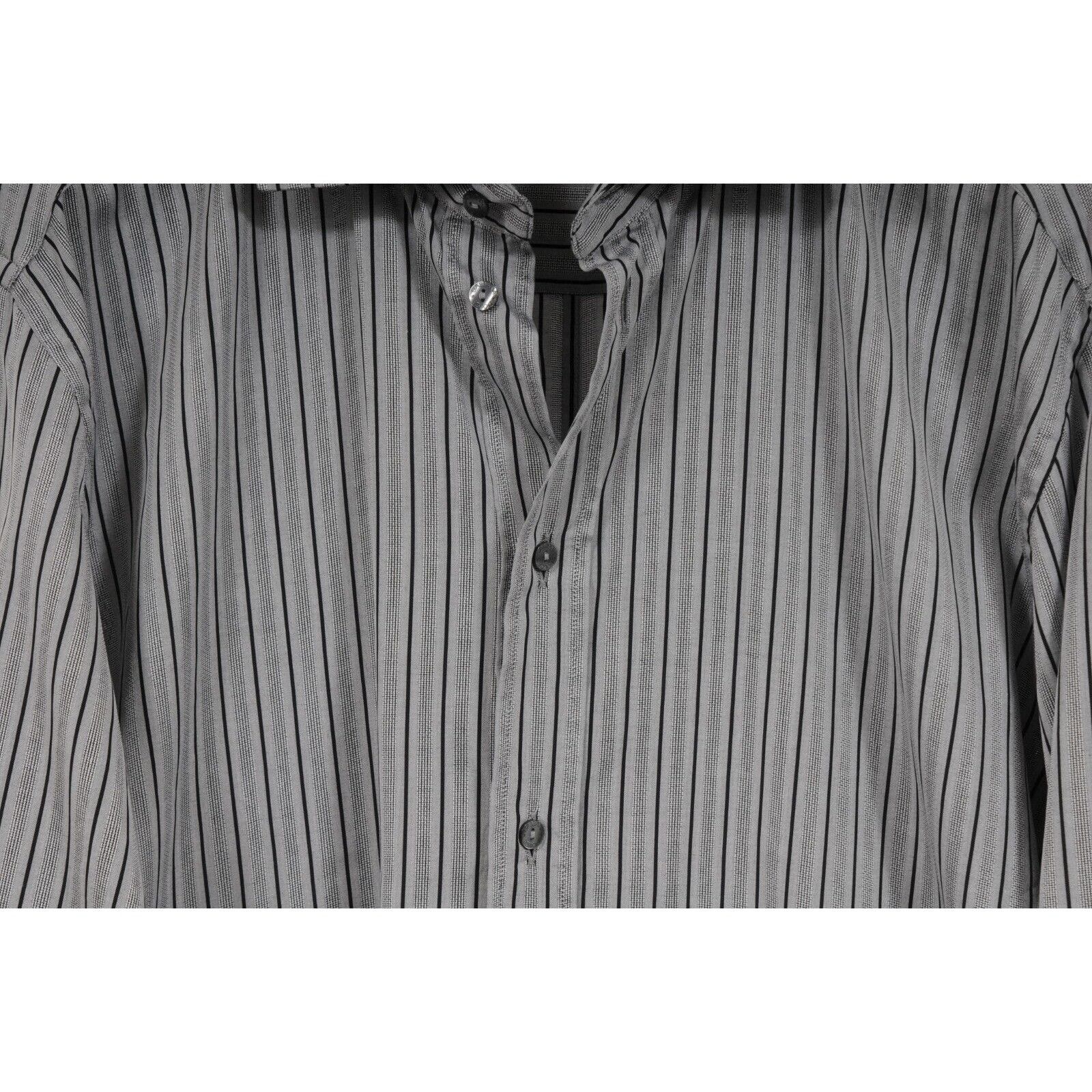 Dolce & Gabbana Martini Striped Button Down Shirt 43 / 17 Size US XL / EU 56 / 4 - 3 Thumbnail