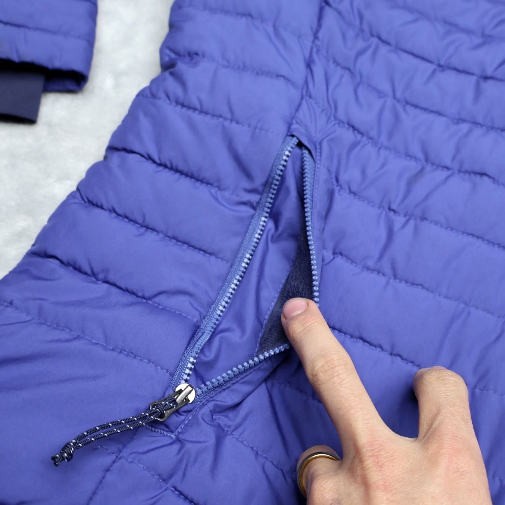 Vintage Columbia Jacket Women Large Blue White Out II Omni-Heat Insulated Quilted Puffer Jacket Size L / US 10 / IT 46 - 7 Thumbnail