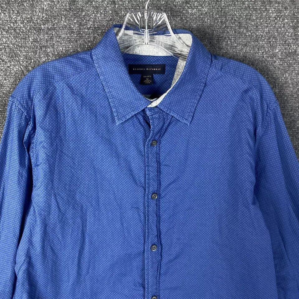 Banana Republic Banana Republic Button Up Shirt Men's Medium 15-15.5 Lined M Size US M / EU 48-50 / 2 - 2 Thumbnail