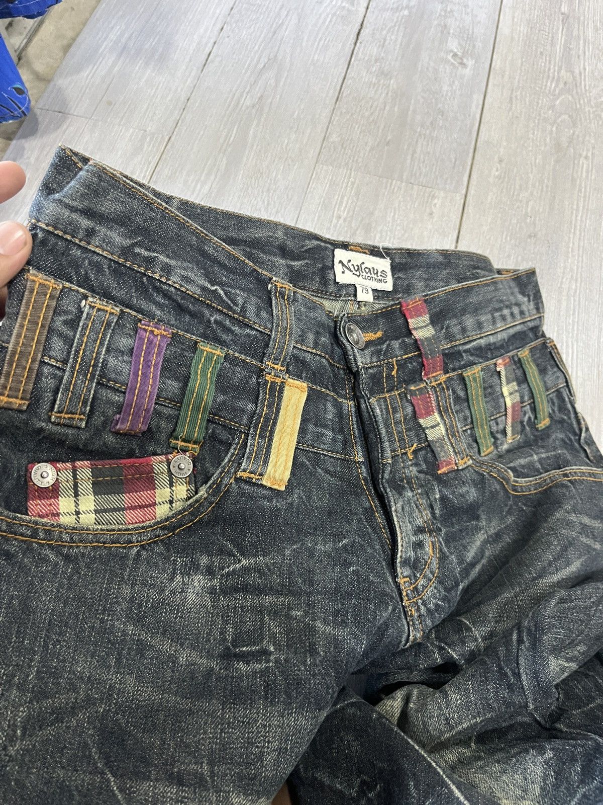 Hysteric Glamour Vintage NYLAUS DOUBLE WAIST Size US 31 - 12 Thumbnail