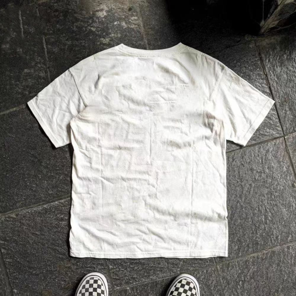 Japanese Brand × Vintage White casual washed vintage dinosaur pattern cotton t-shirt Size US M / EU 48-50 / 2 - 2 Thumbnail