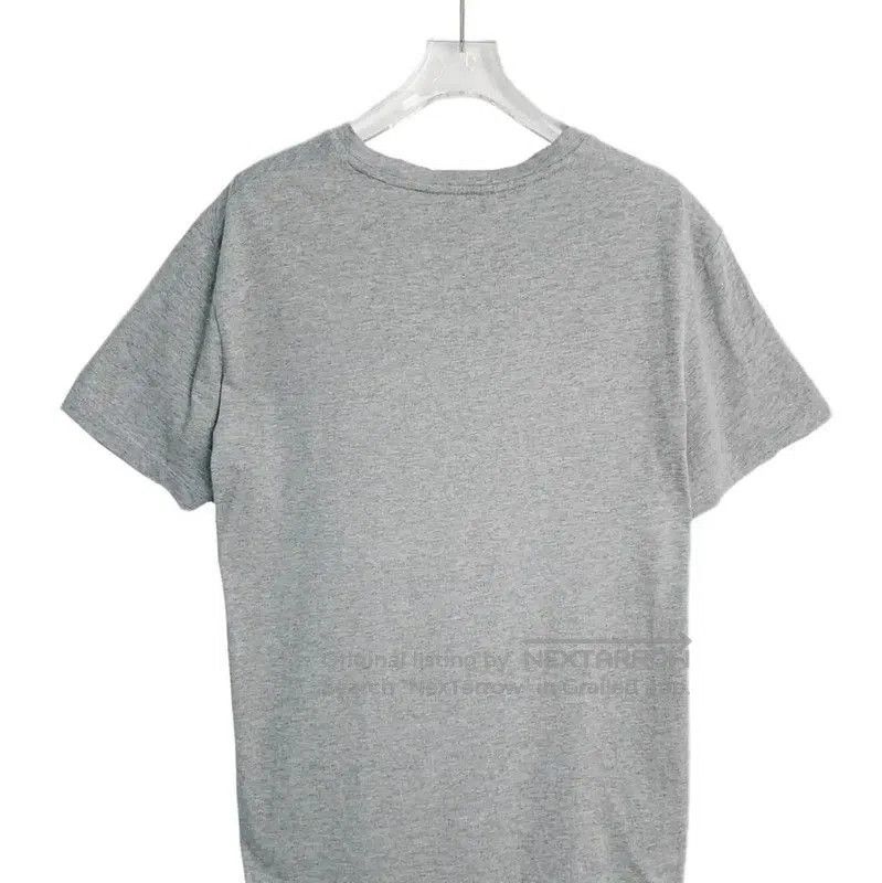 Burberry Burberry Gray Cotton Men's T. Size US M / EU 48-50 / 2 - 2 Thumbnail