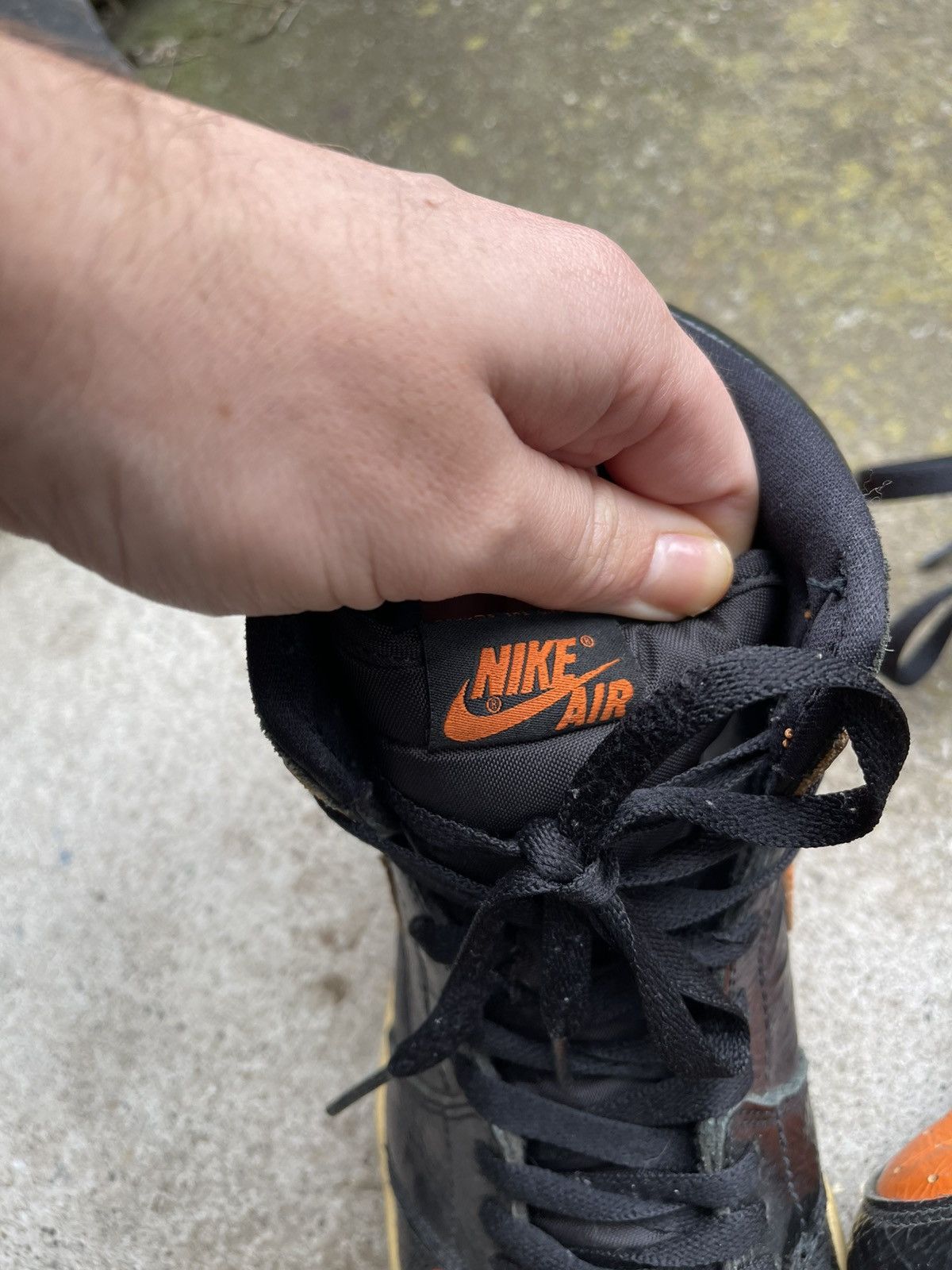 Jordan Brand Jordan 1 retro high shattered backboard 3.0 crinkled patent Size US 9.5 / EU 42-43 - 5 Thumbnail