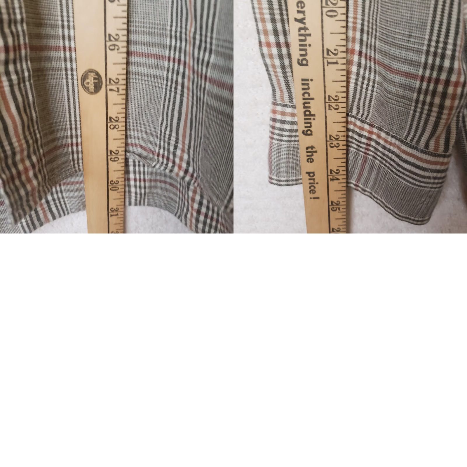 Orvis Orvis Shirt Mens L Green Plaid Long Sleeve Button-Down Collared 100% Cotton Flannel with Pockets Size US L / EU 52-54 / 3 - 9 Thumbnail