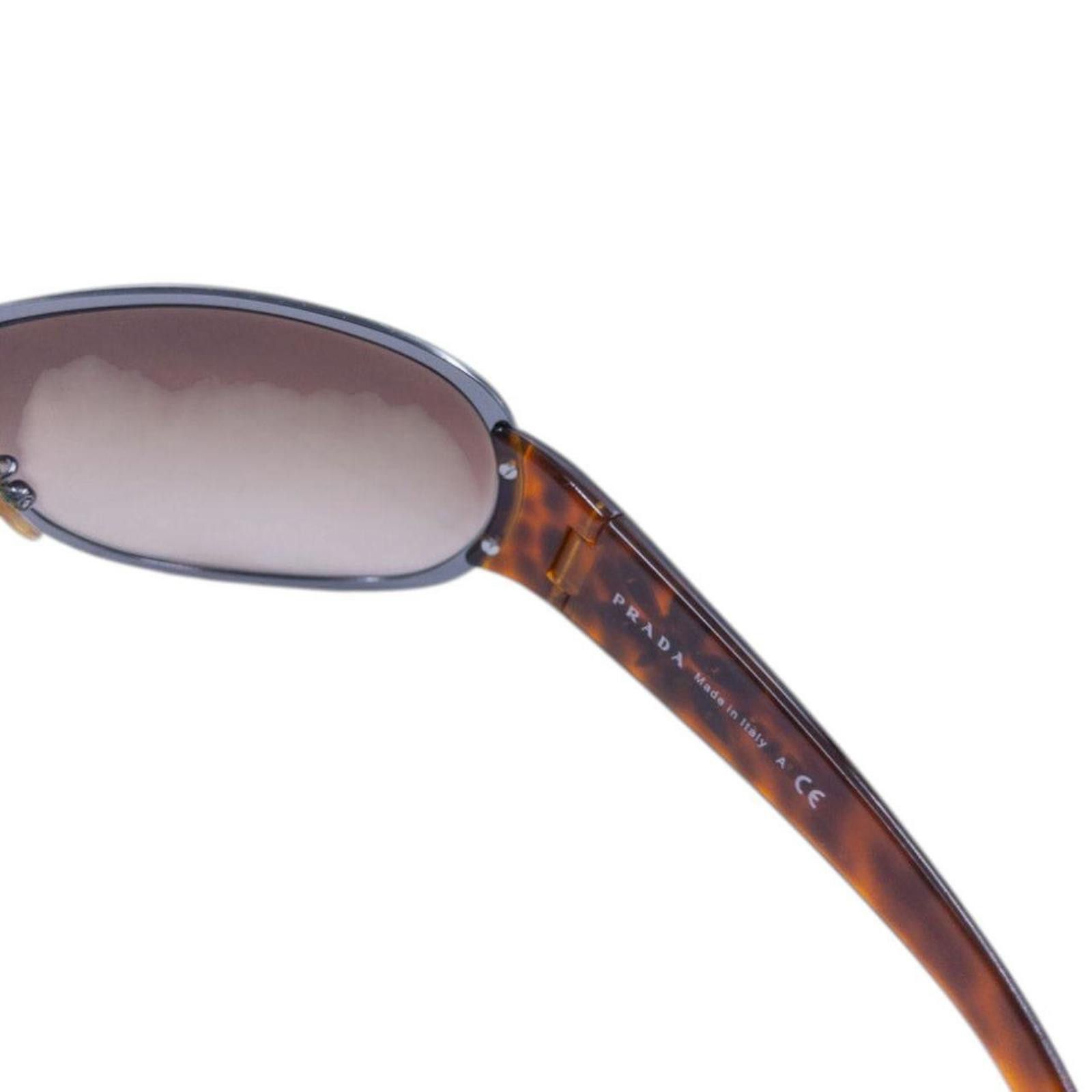 Prada Vintage Prada FlowerTortoise Shell Sunglasses Size ONE SIZE - 7 Thumbnail