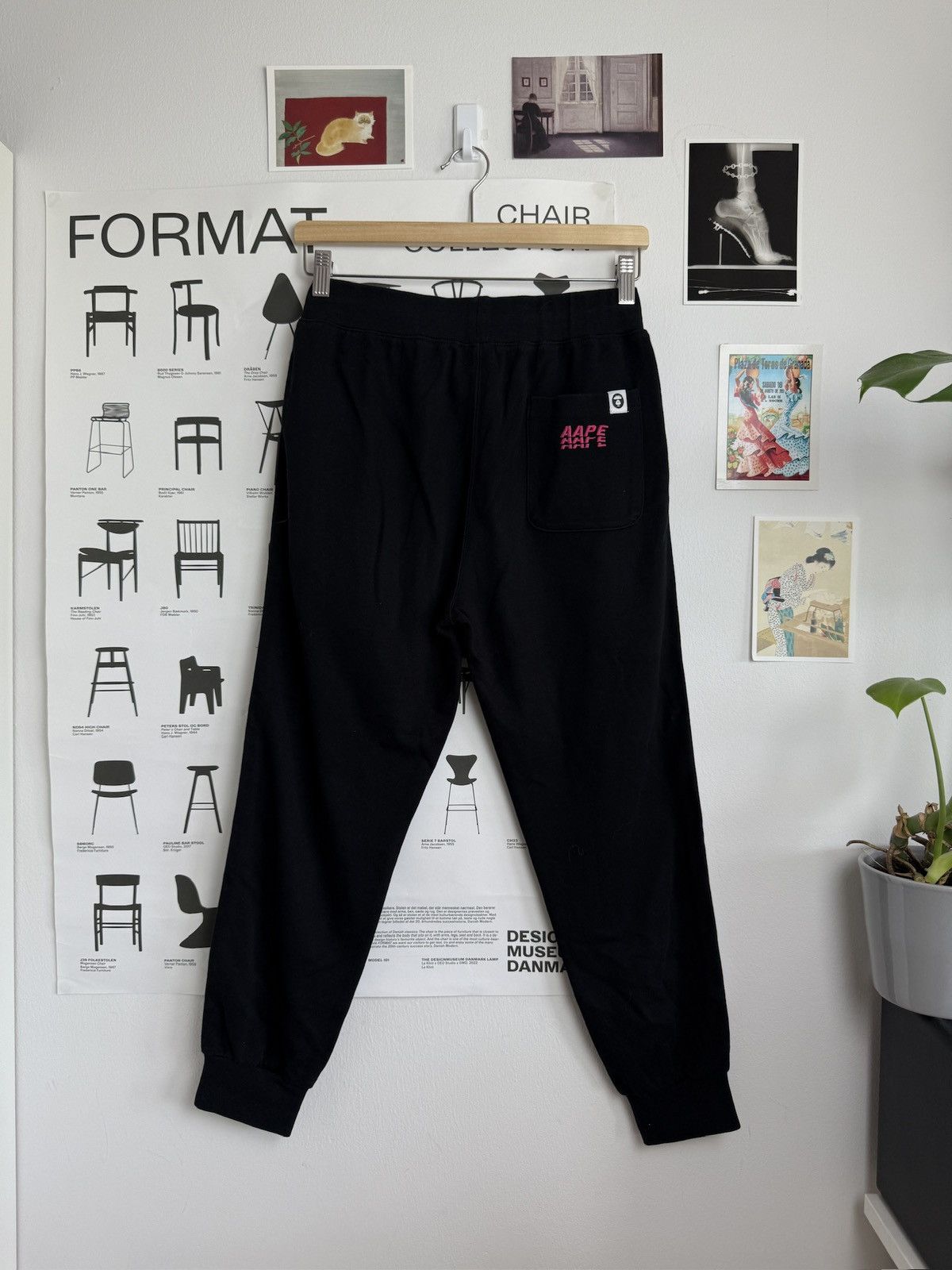 Aape Aape by Bathing Ape small logo sweatpants XXS Japan archive Size US 26 / EU 42 - 2 Thumbnail