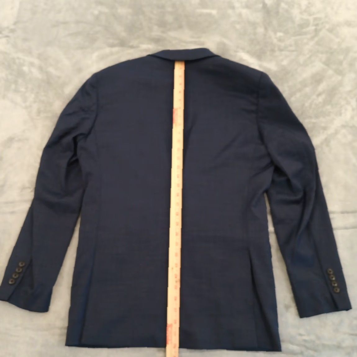 Jos. A. Bank Jos A Bank Blazer Mens 40 Long Slim Blue Two Button Double Vent Wool Notch Lapel Single-Breasted Jacket Coat 2 Piece Regular Mens Size 40R - 7 Thumbnail