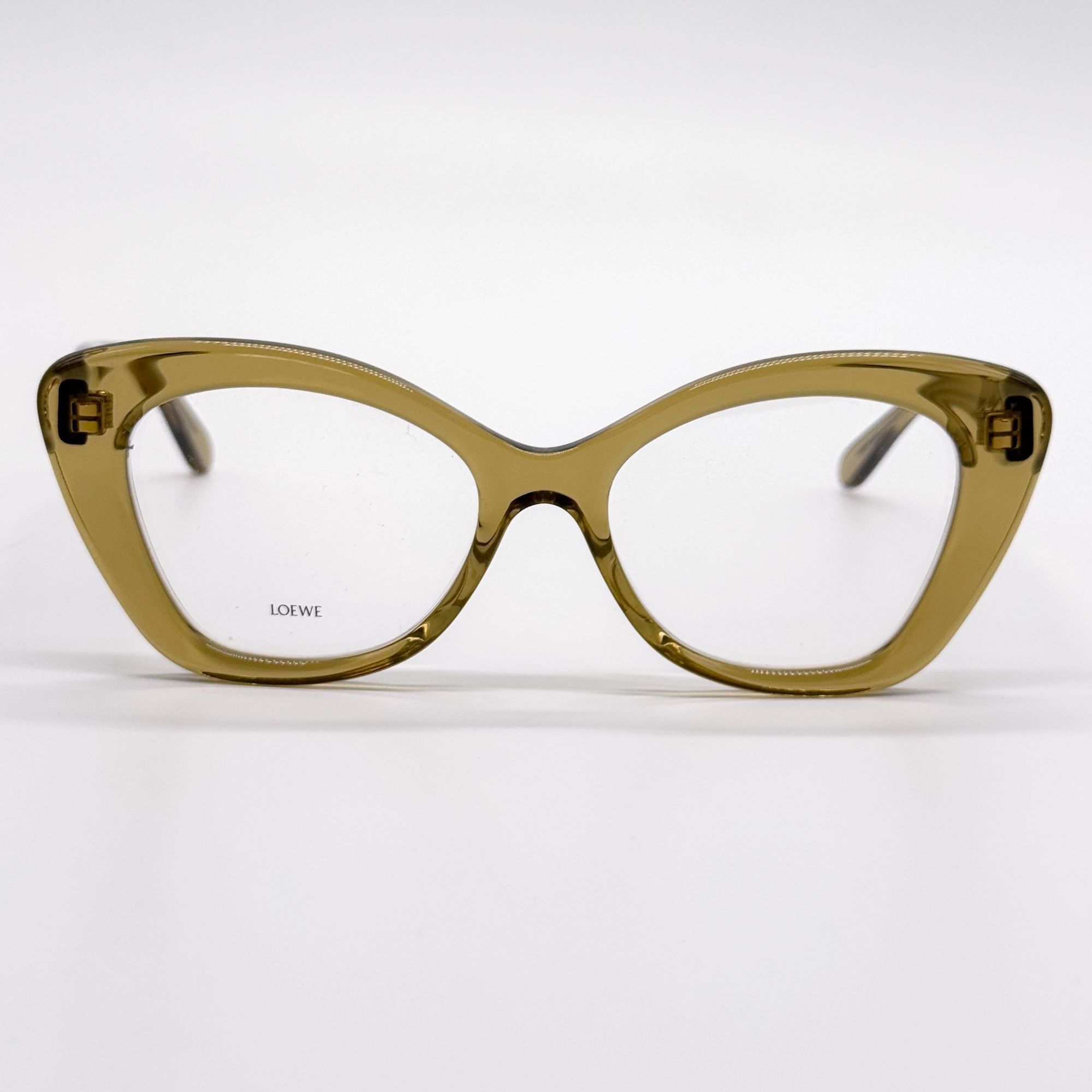 Loewe NEW LOEWE EYEGLASSES LW50067I 096 GLOSSY GREEN WOMEN EYEWEAR Size ONE SIZE - 4 Thumbnail