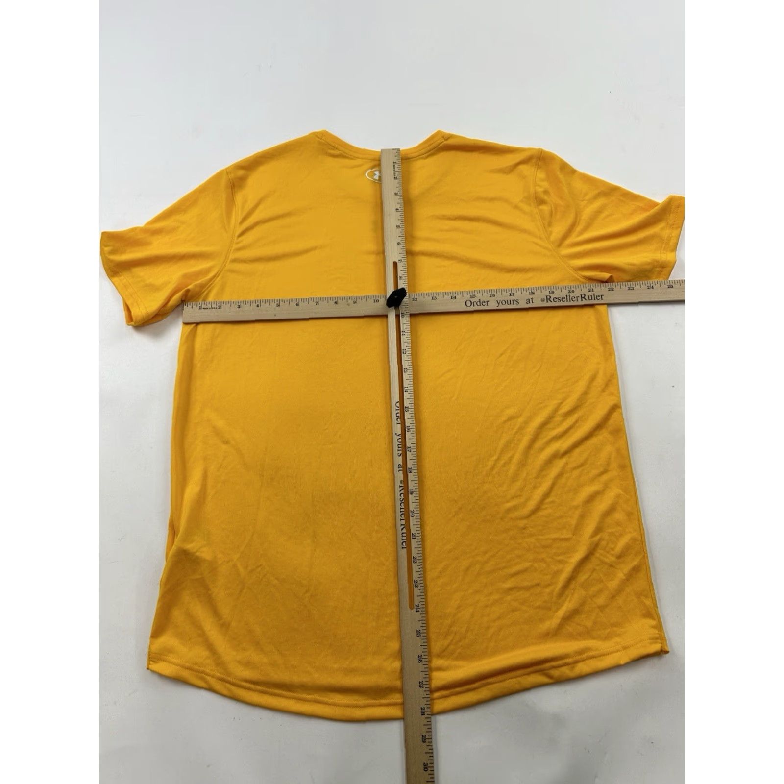 Under Armour Under Armour Shirt Mens Medium Yellow Gold Short Sleeve Athletic Training Size US M / EU 48-50 / 2 - 4 Thumbnail